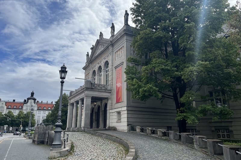 Prinzregententheater am Prinzregentenplatz in Bogenhausen