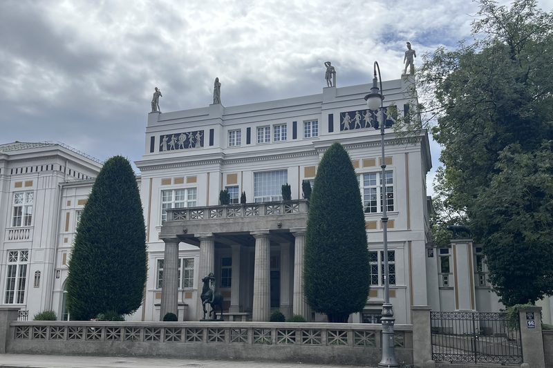 Villa Stuck an der Prinzregentenstraße in Bogenhausen